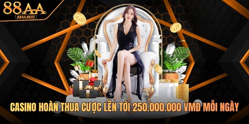 casino 88AA hoàn thua cược